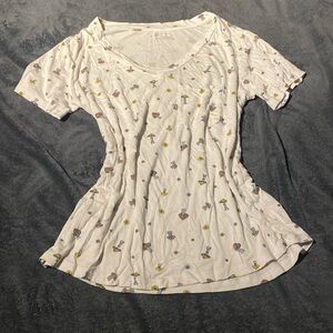 No boundries 
Larger 
White mushroom t